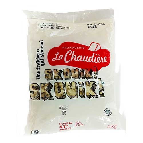 Cheese curds poutine La Chaudiere 2 kg