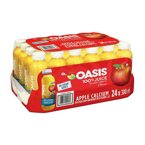 JUS OASIS POMME (24X300ML)  01024