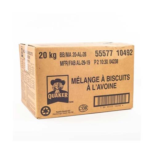 Mélange biscuit à l'avoine Quaker 20kg (PSC)