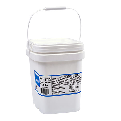 Pâte à muffin double chocolat Novali 7.25kg