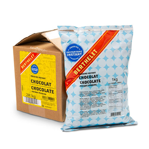 Pouding instant chocolat Berthelet (2x1kg)