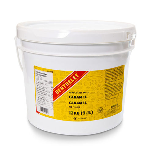 Remplissage à tarte au caramel  Berthelet 12kg