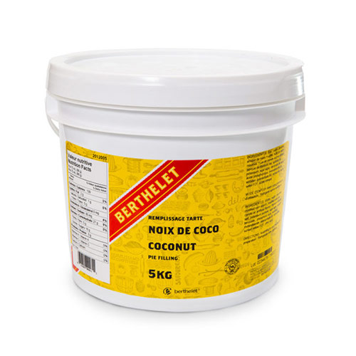 Remplissage à tarte à la noix coco Berthelet 5kg