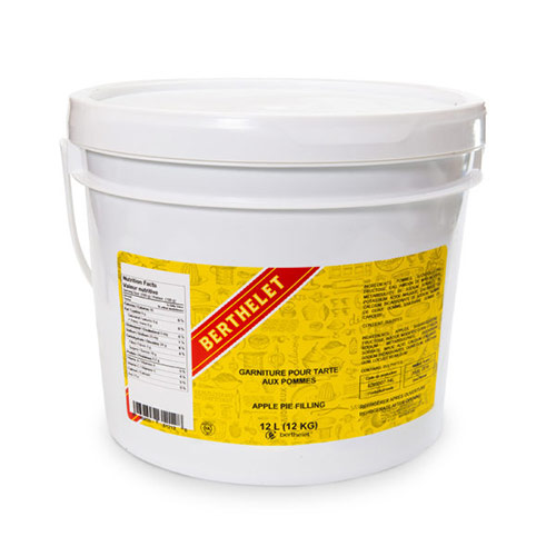 Remplissage à tarte aux pommes Berthelet 12kg