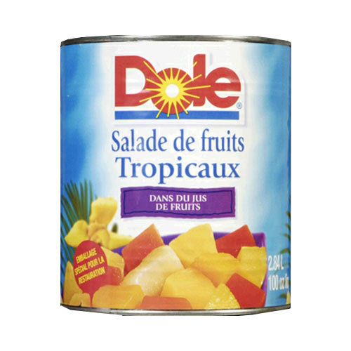 SALADE FRUIT TROPICAUX DOLE 6X2.84L  9082 PSC