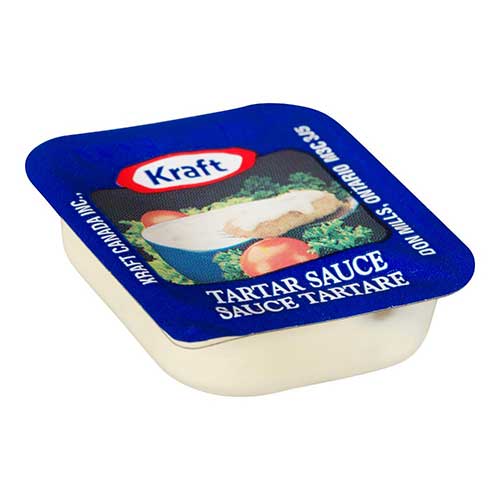 Sauce tartare Kraft en portions (200x18ml) PSC