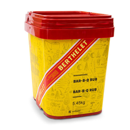 Assaisonnement BBQ 'rub' Berthelet 5.45kg