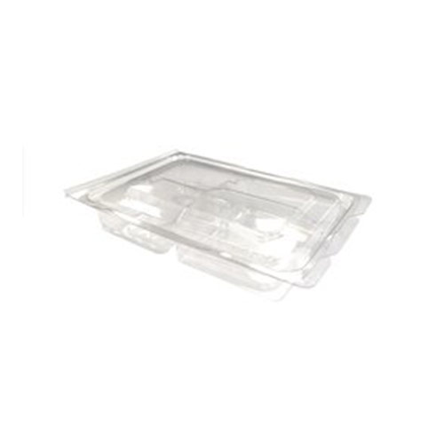 Contenant clair refermable 4 compartiments 6.8"x4.6x1.4 (300un)
