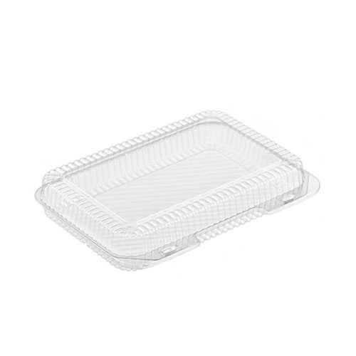 Contenant refermable clair sandwich 12"x8.25"x2"