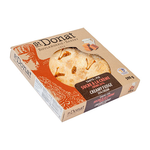 Tarte au sucre à la crème 9'' St-Donat (12x590g)