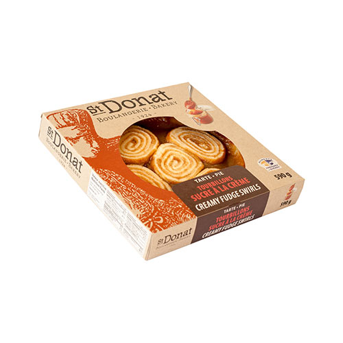 Tourbillon au sucre à la crème 9'' St-Donat (12x590g)