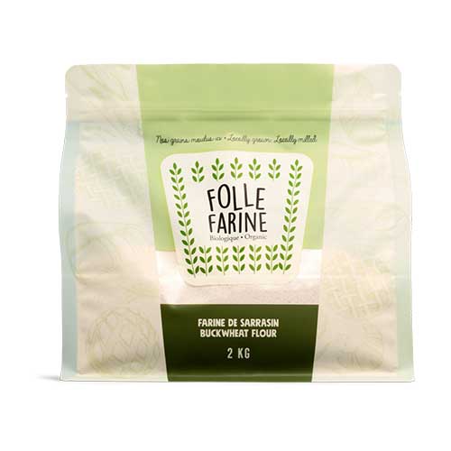 Farine de sarrasin bio Folle Farine 6x2kg