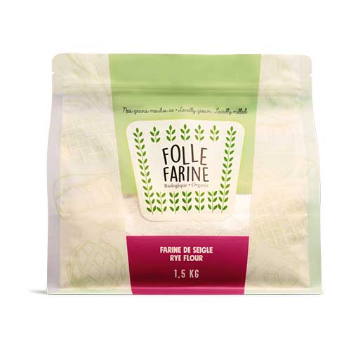 Farine de seigle bio Folle Farine 6x1.5kg