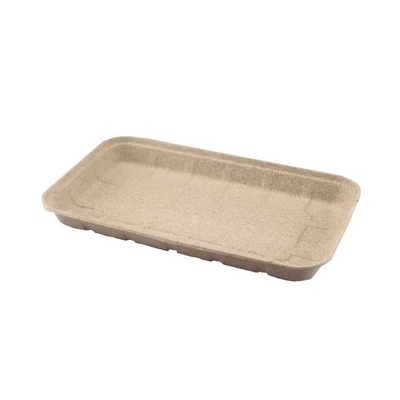Plateau Bagasse rectangle (9 x 5 x 0.8) 500 un
