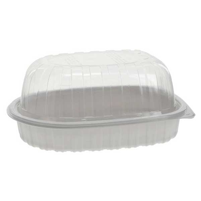 Boite à poulet BBQ contenant et couvercle dome 10"X7.5"X4" 95un